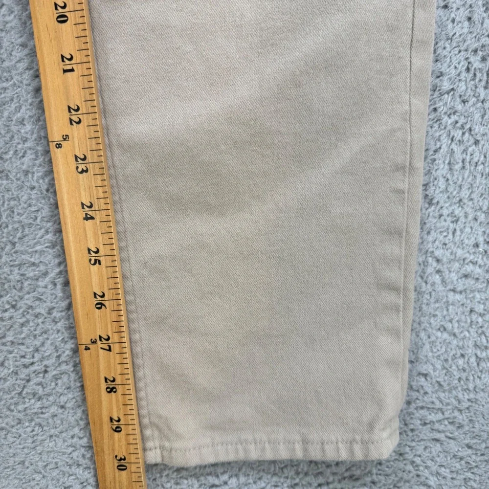 Banana Republic Slim Fit Khaki Pants‎ Mens 34x30 Tan Cotton Stretch Chinos